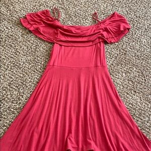 Charlotte Russe Size M Burgundy Dress